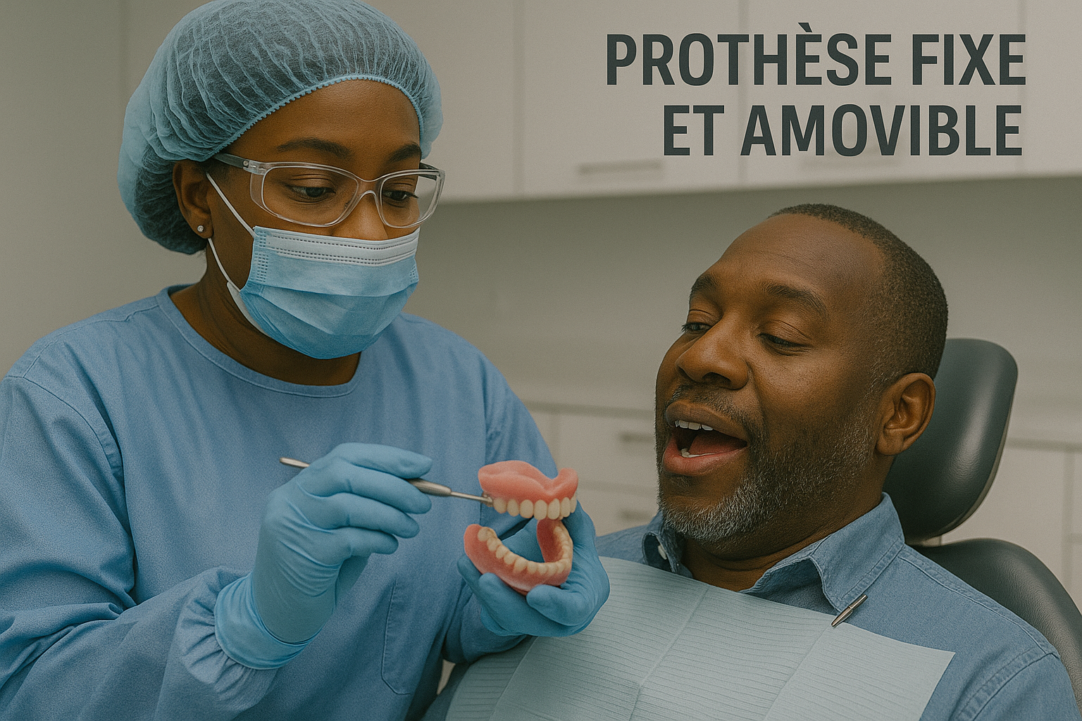 Prothèses Dentaires (Fixes et Amovibles) – Restauration du Sourire et de la Fonction